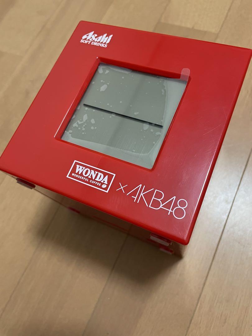 非売品】AKB48×WONDA / ワンダフルじゃんけん目覚まし時計