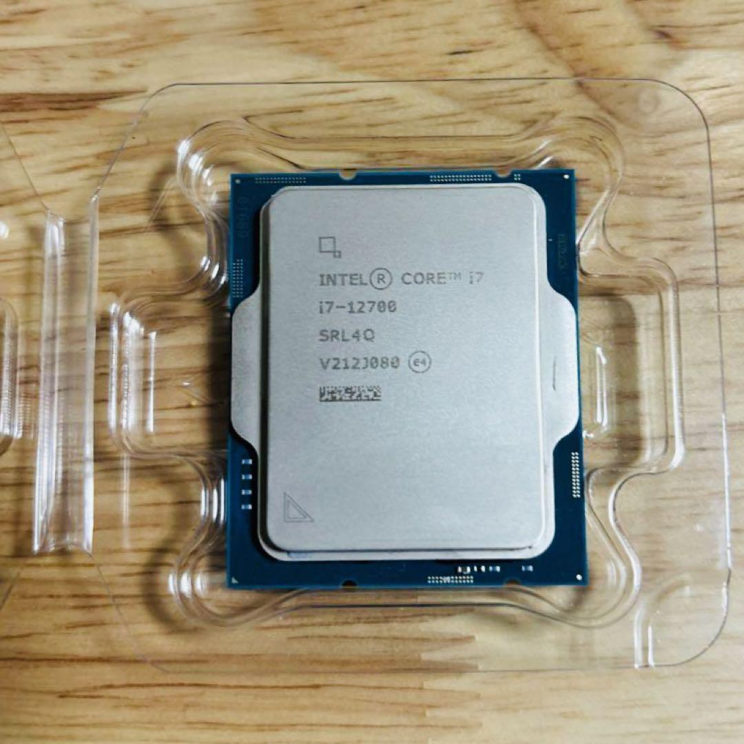 IntelCorei712700 CPU 第12世代　ほぼ未使用品