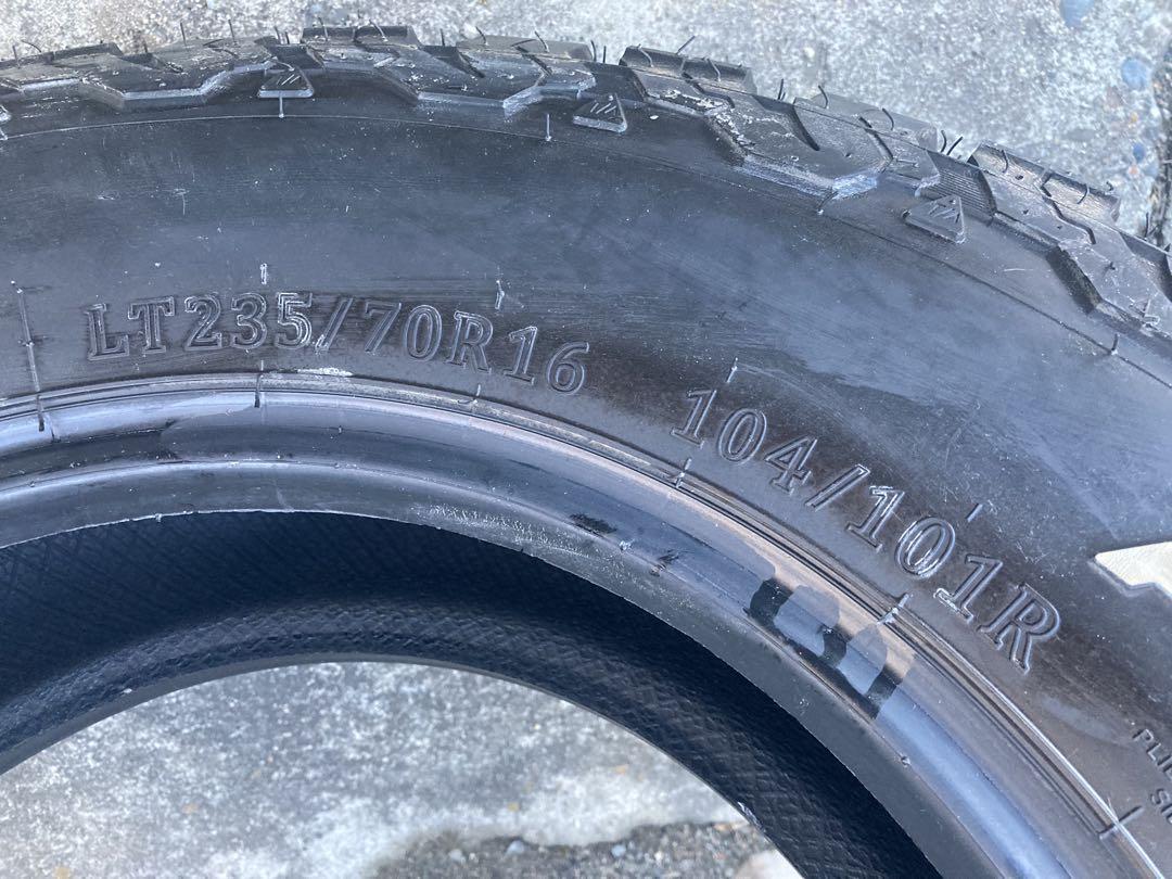 【中古】WIDEWAY 235/70/16 4本