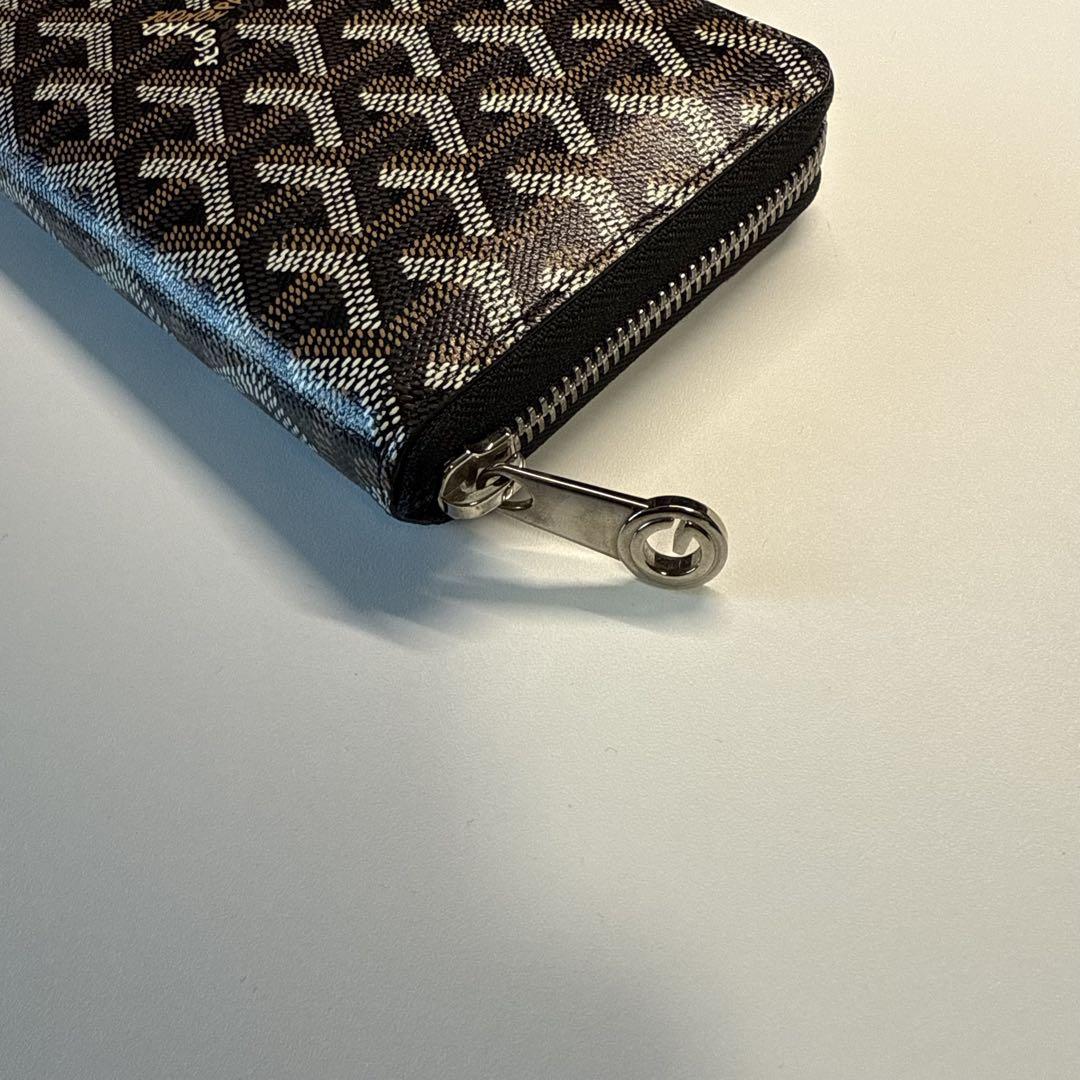 レシート付属　正規品【未使用級】goyard 長財布　マティニョンGM　ブラック
