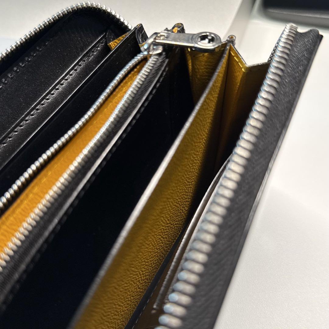 レシート付属　正規品【未使用級】goyard 長財布　マティニョンGM　ブラック