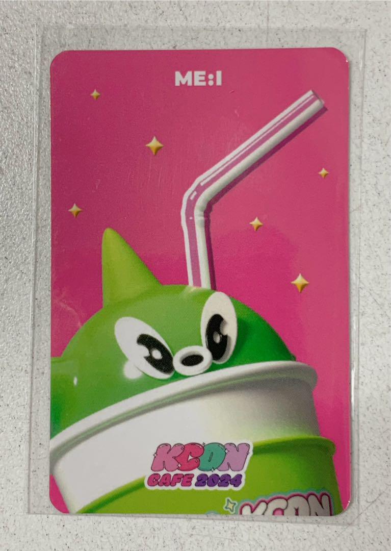 KCONカフェ2024 5000円購入特典トレカ ME:I 海老原鼓 - メルカリ