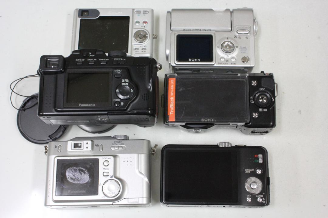 デジタルカメラ ６台 ジャンク品 NEX-5 DMC-TZ30 等