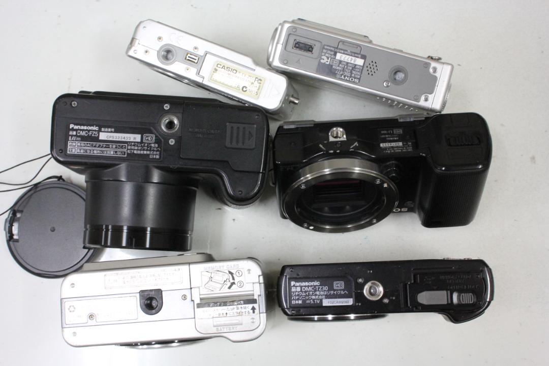 デジタルカメラ ６台 ジャンク品 NEX-5 DMC-TZ30 等