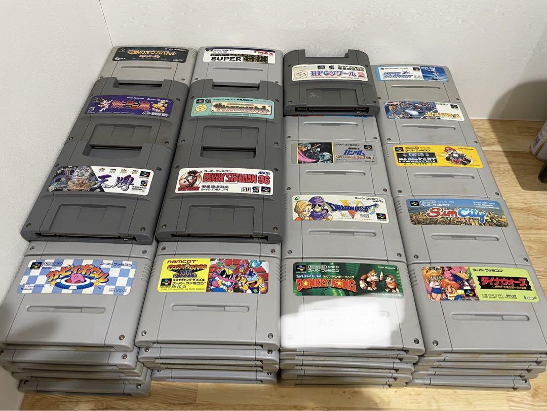 スーパーファミコンソフトまとめ　107本