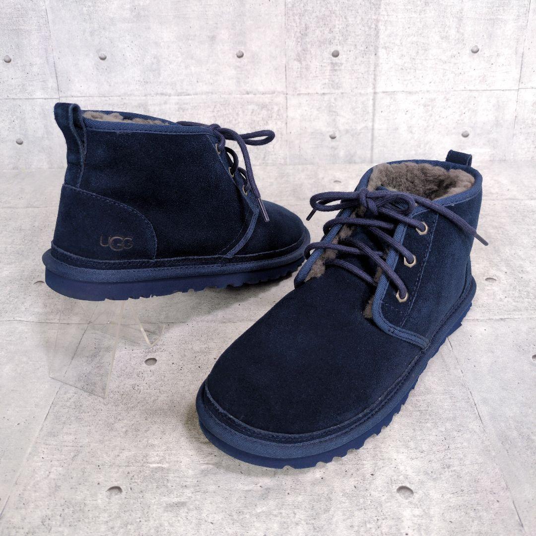 未使用級　UGG　アグ　Neumel　ニューメル　ムートンブーツ　チャッカブーツ
