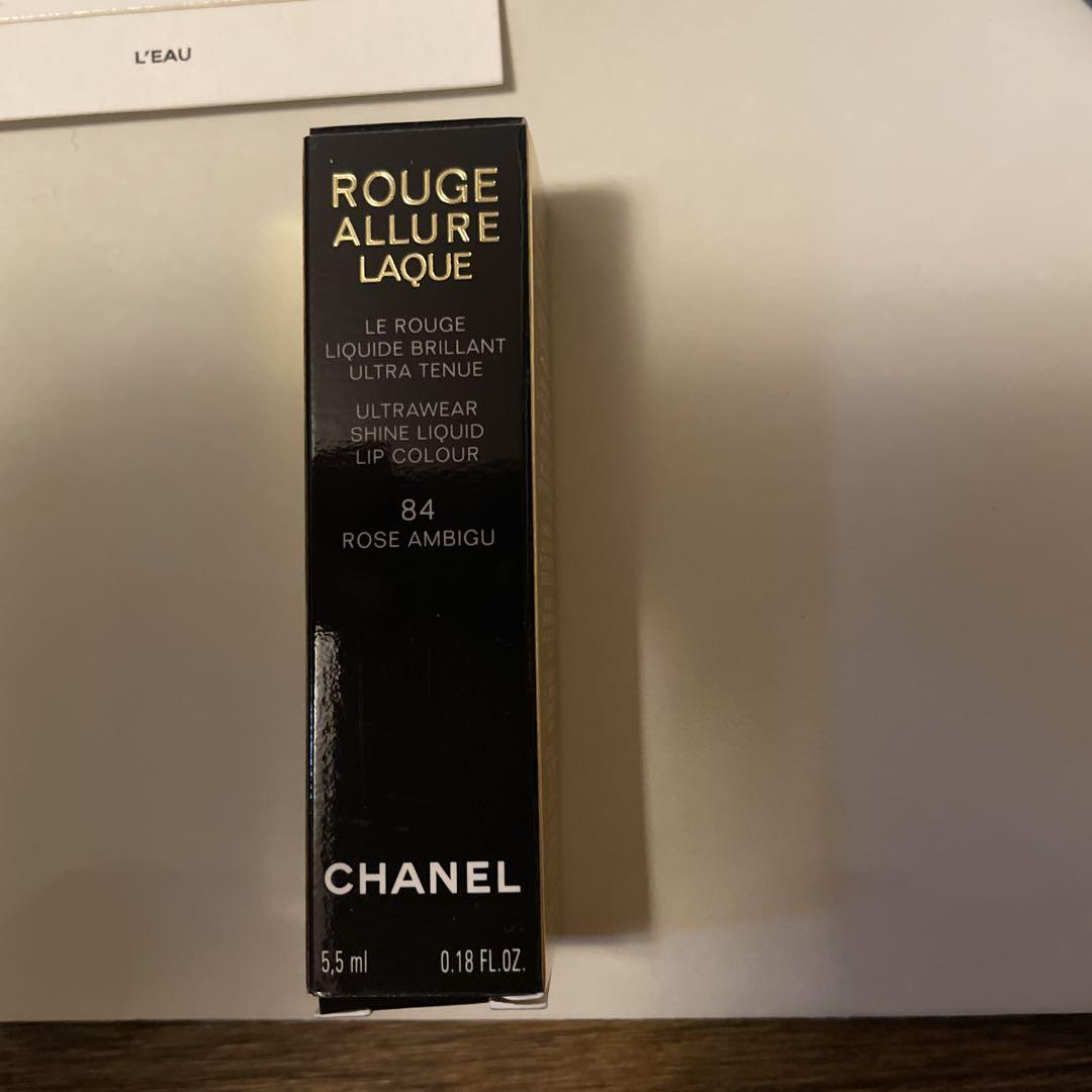 リップグロス CHANEL ROUGE ALLURE LAQUE 84