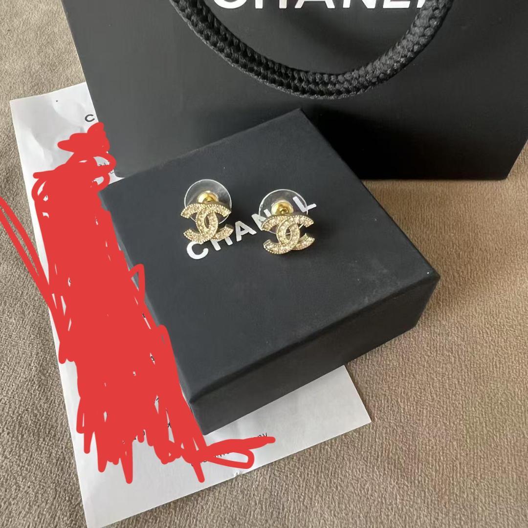 CHANEL シャネル ピアス ココマーク フェイクパール ゴールド