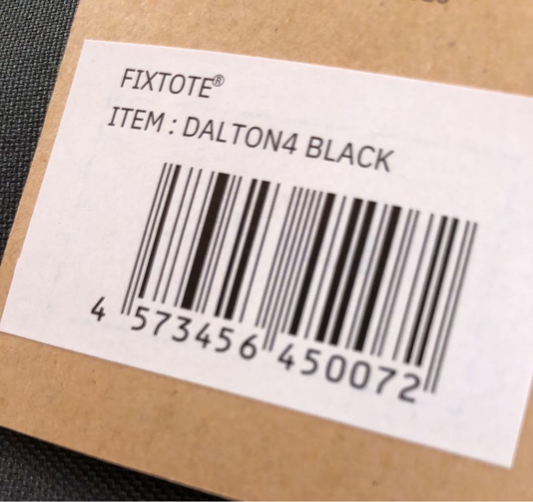 FIXTOTE DALTON4 ブラック トートバッグ