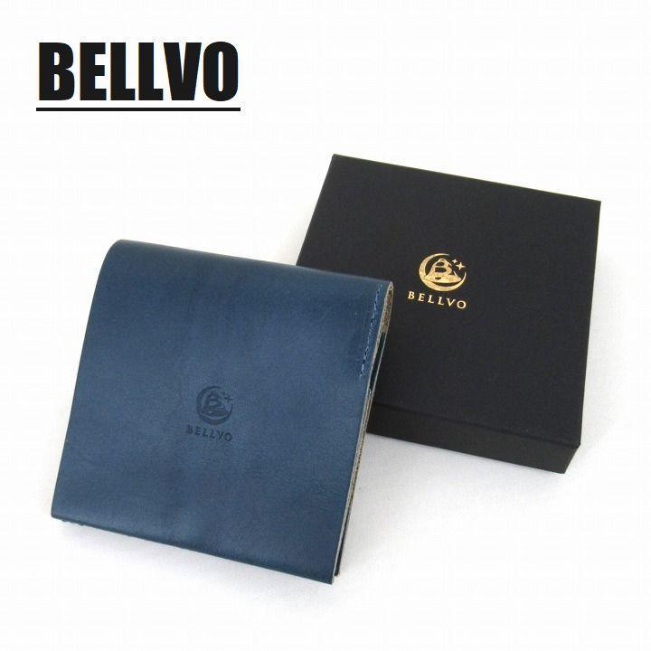 BELLVO ベルヴォ SHUTTO シュット 折り財布 レザー ヌメ革