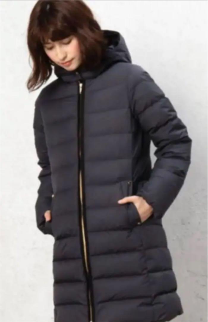 人気定番定番 美品 ファー付きロングコート SVt0C-m34599113060 グリーンレーベルリラクシング HOT大人気