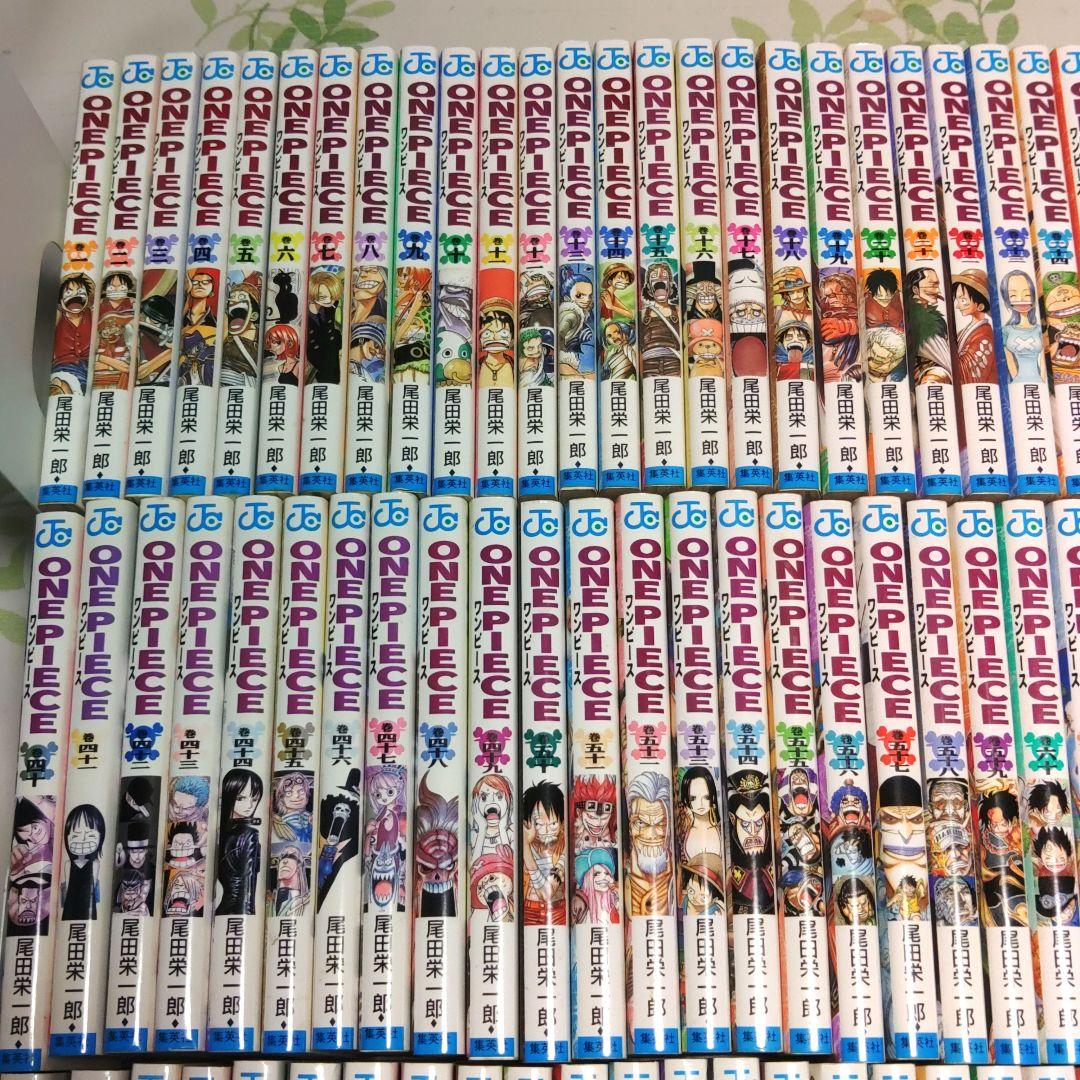ONE PIECE ワンピース 1〜109巻➕ゼロ巻　まとめ売り まとめ売り】ONE PIECE セット 1巻〜109巻 - メルカリ