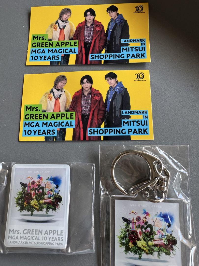 新品　Mrs. GREEN APPLE 　ガチャ　10周年 キーホルダー