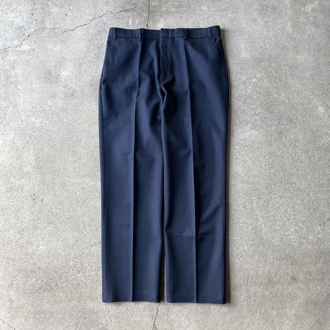 リアル W38 SLACKS ACTION Levi's 90s スラックス メルカリ - ネイビー パンツ