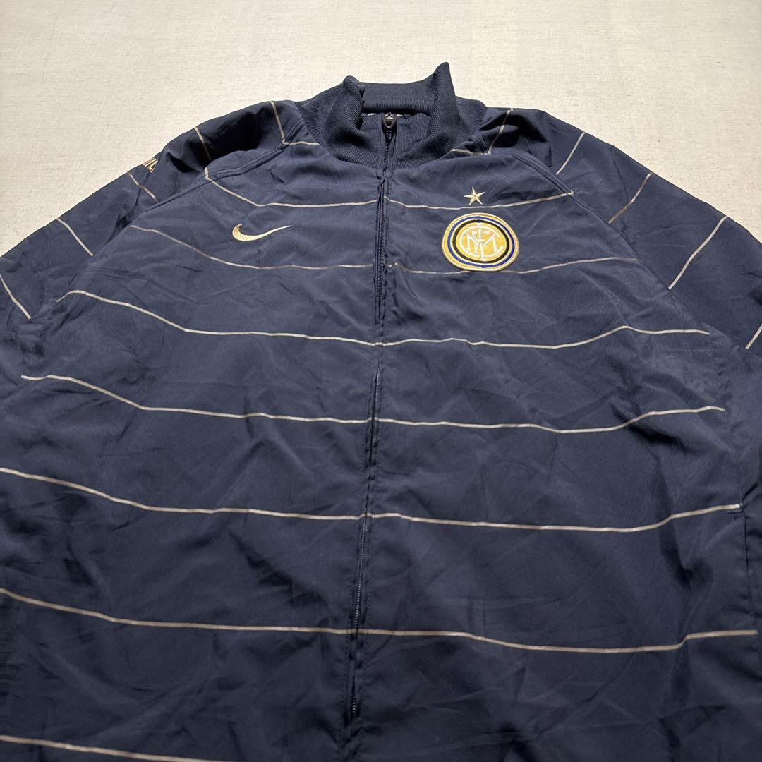 08-09 NIKE インテルミラノ ナイロン ジャケット ブルゾン XL