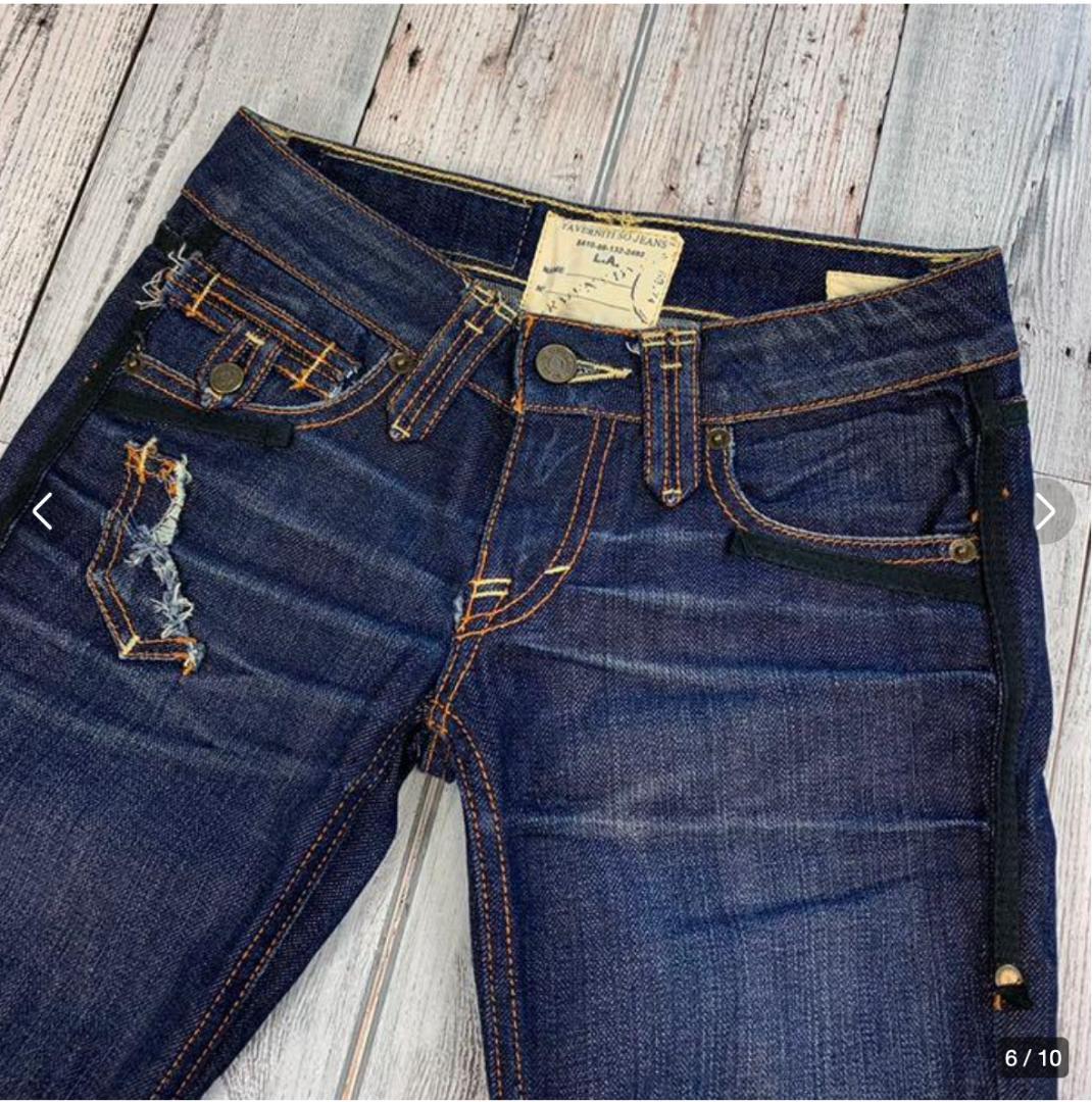 TAVERNITI SO JEANS ブーツカットデニム W 25 TAVERNITI SO JEANS（ブーツカット ・ デニム/ジーンズ）の