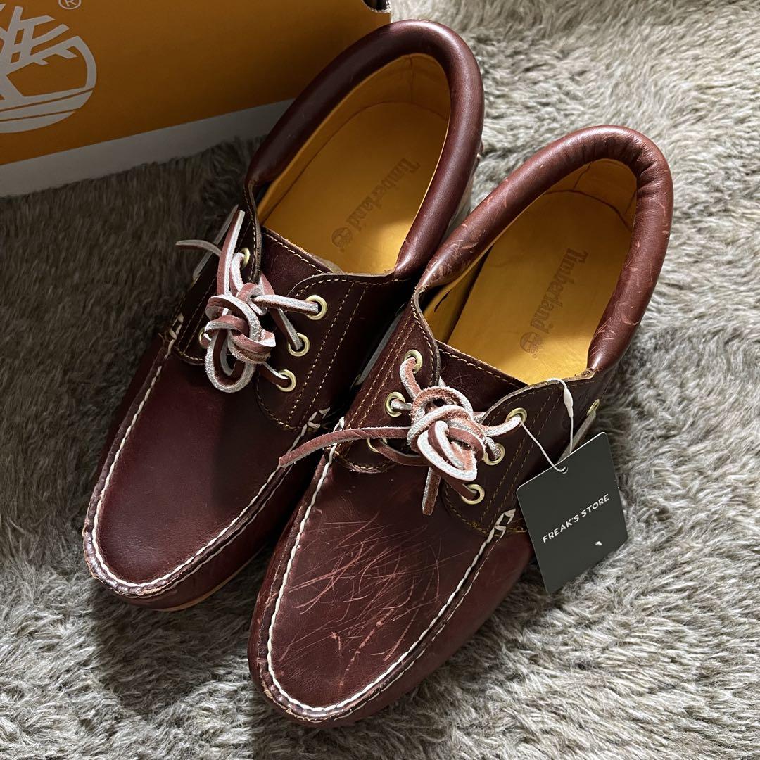 新品 Timberland オーセンティックハンドソーンバーガンディ26cm 新品 Timberland オーセンティックハンドソーンバーガンディ26cm