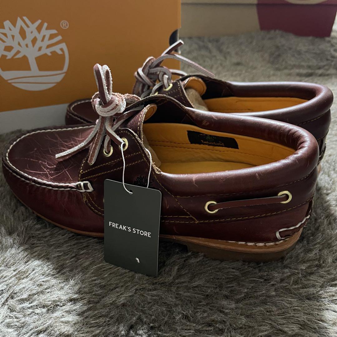新品 Timberland オーセンティックハンドソーンバーガンディ26cm 新品 Timberland オーセンティックハンドソーンバーガンディ26cm