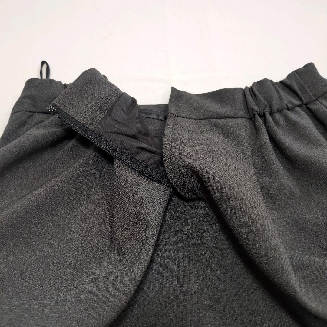 エヌ ニッセン【大きいサイズ・未使用品】スカートスーツ ノーカラー ビジネス
