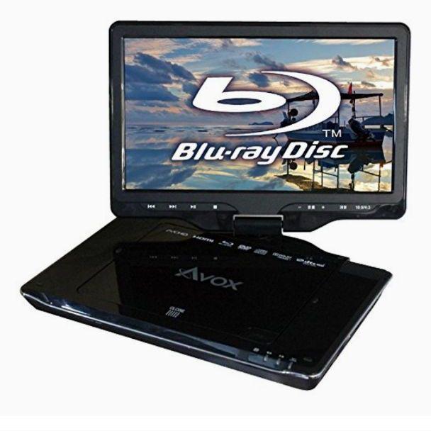 AVOX 10インチポータブル ブルーレイプレーヤー APBD-1080HK