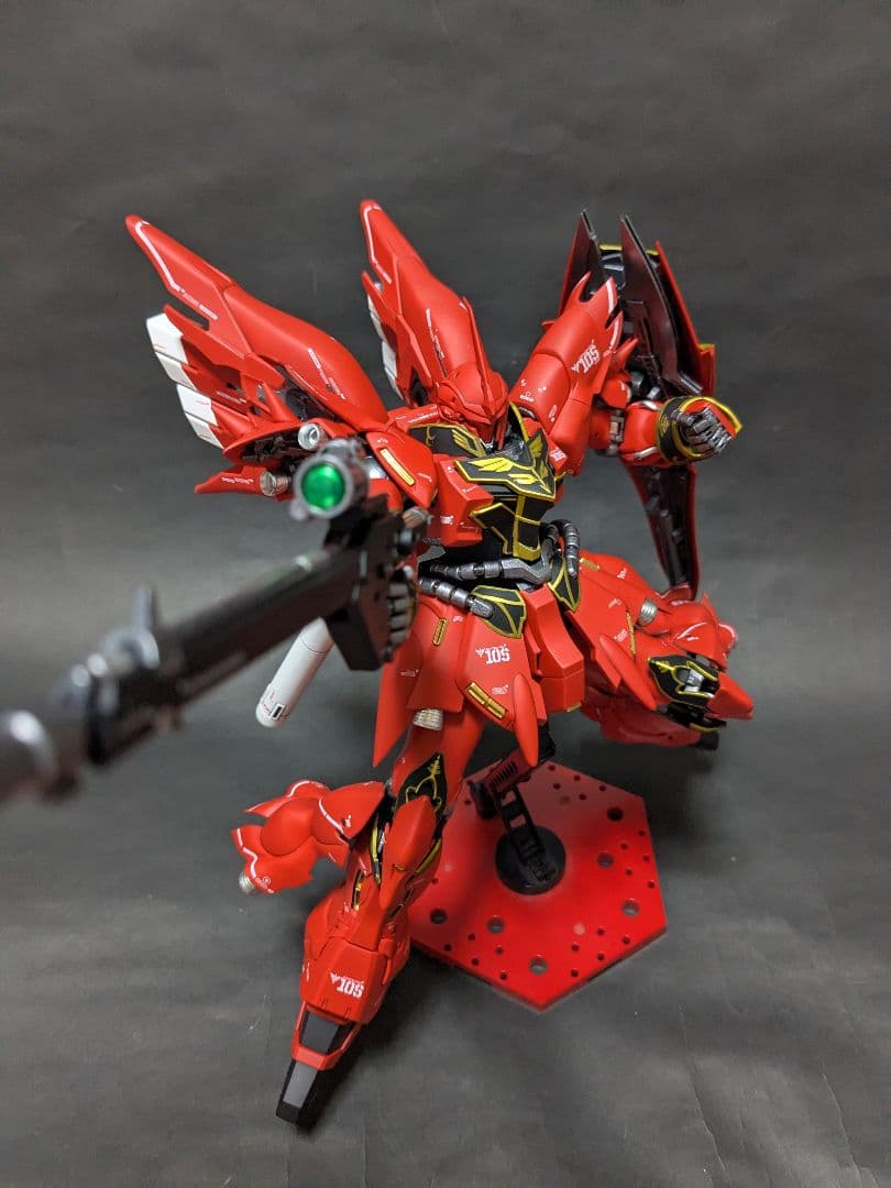 完成品 ガンプラ MSN-06S シナンジュ