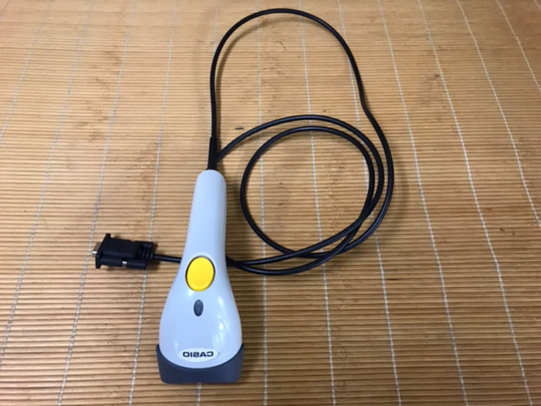 正規店仕入】 CASIOレジスター 用レーザーハンドスキナャナHHS-19 7