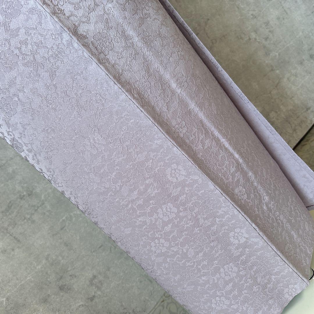 美品 夏着物 正絹 絽“やわらかな雰囲気に涼感溢れる甚三紅色