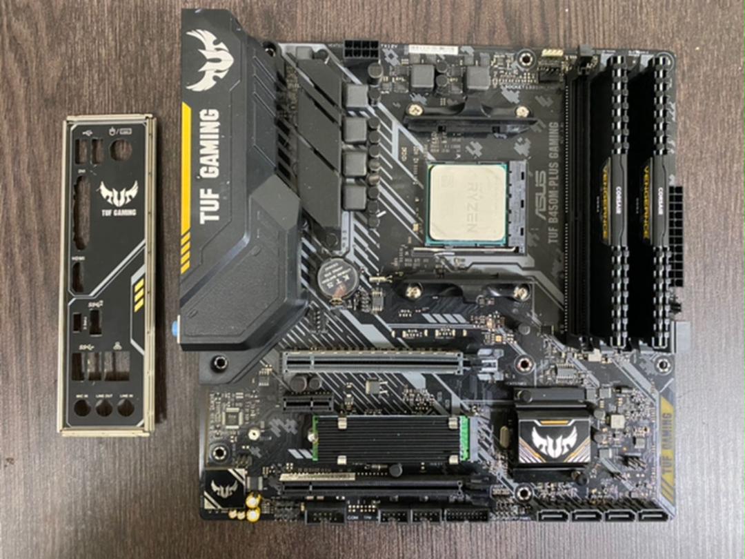 Ryzen7 1700 16GBメモリASUS TUF B450M-PLUS