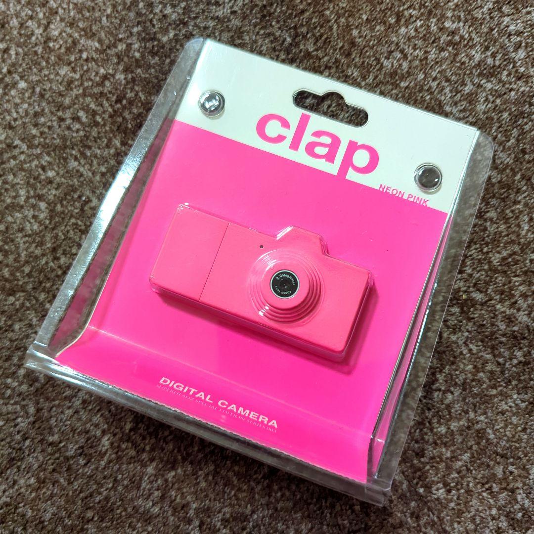 【希少・新品未使用】clap デジタルトイカメラ