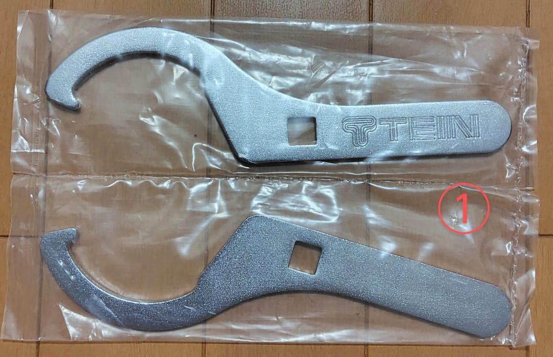 テイン車高調レンチ(新品4本)&減衰力レンチ&ステッカー&取説3冊＆おまけ付き