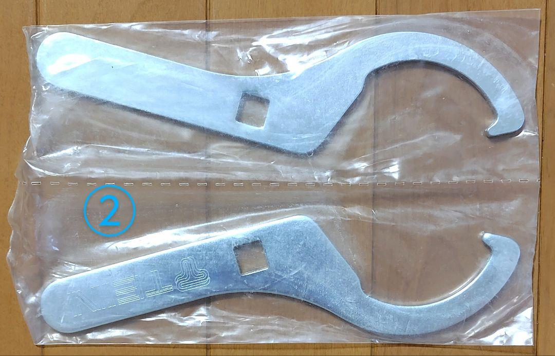 テイン車高調レンチ(新品4本)&減衰力レンチ&ステッカー&取説3冊＆おまけ付き