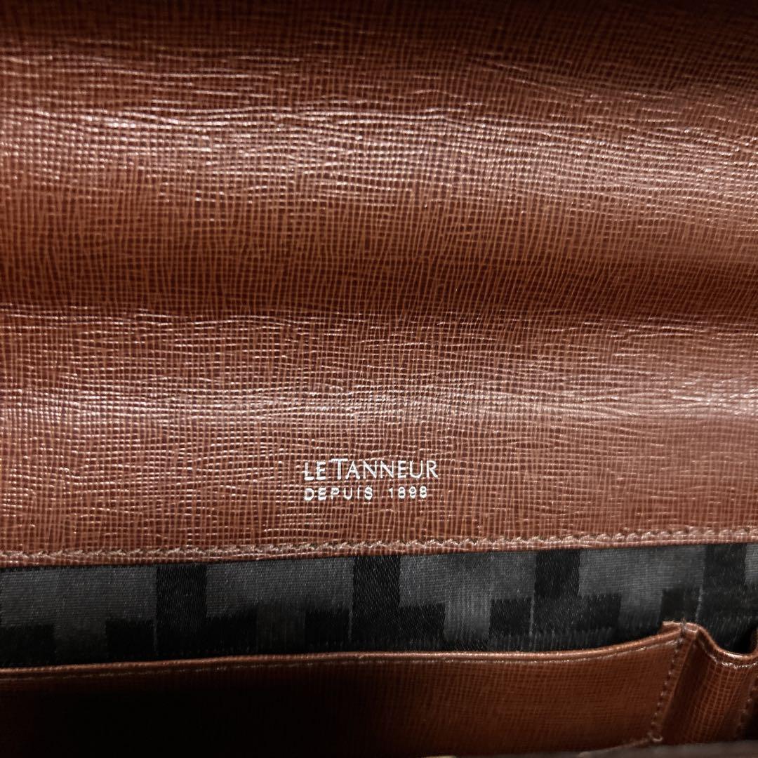 LE TANNEUR ルタヌア ビジネスバッグ レザー 2way ブラウン