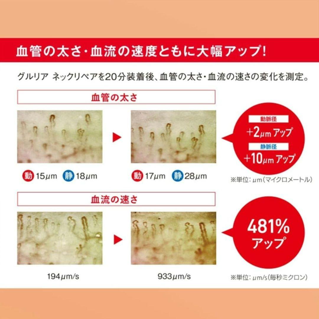 グルリア gruria ネックリペア 血流促進 温活 冷え対策 ネックウォーマー