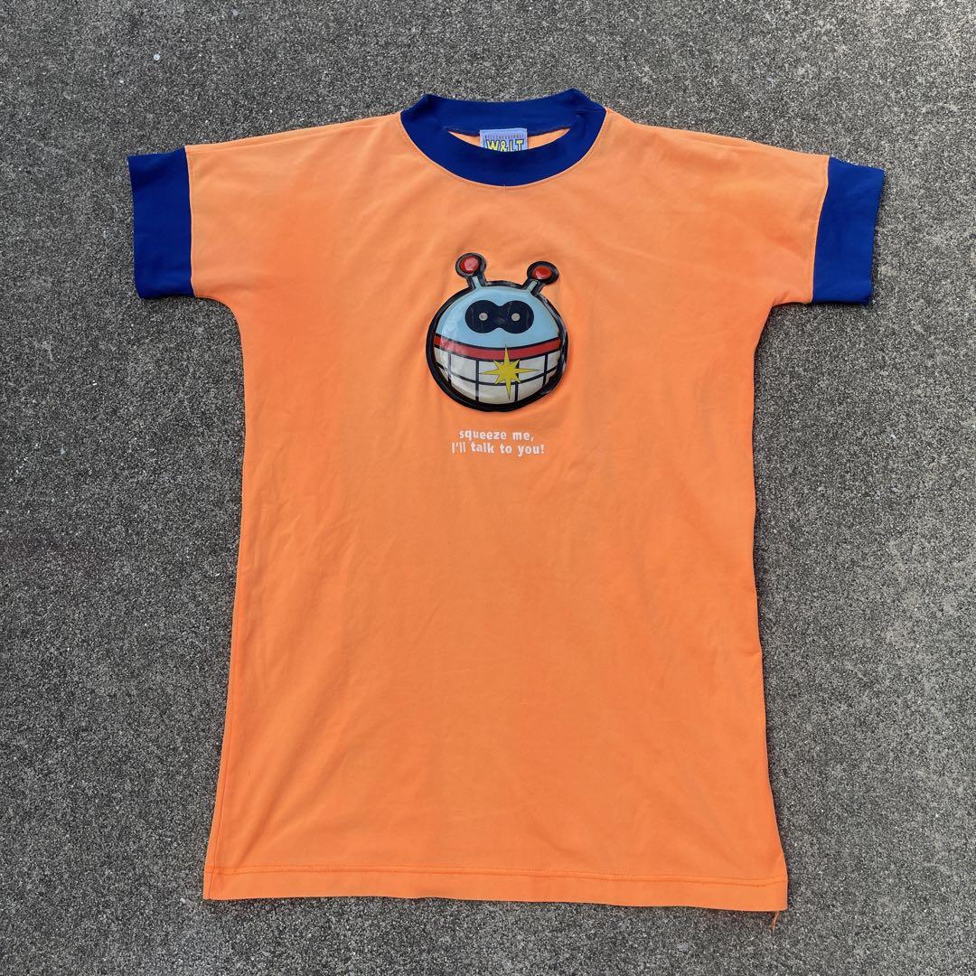 90s archive W< パクパクくん Tシャツ Y2K hide