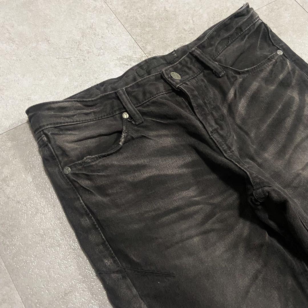 パンツ archive FUGA black flare denim pants archive FUGA black flare denim pants y2k
