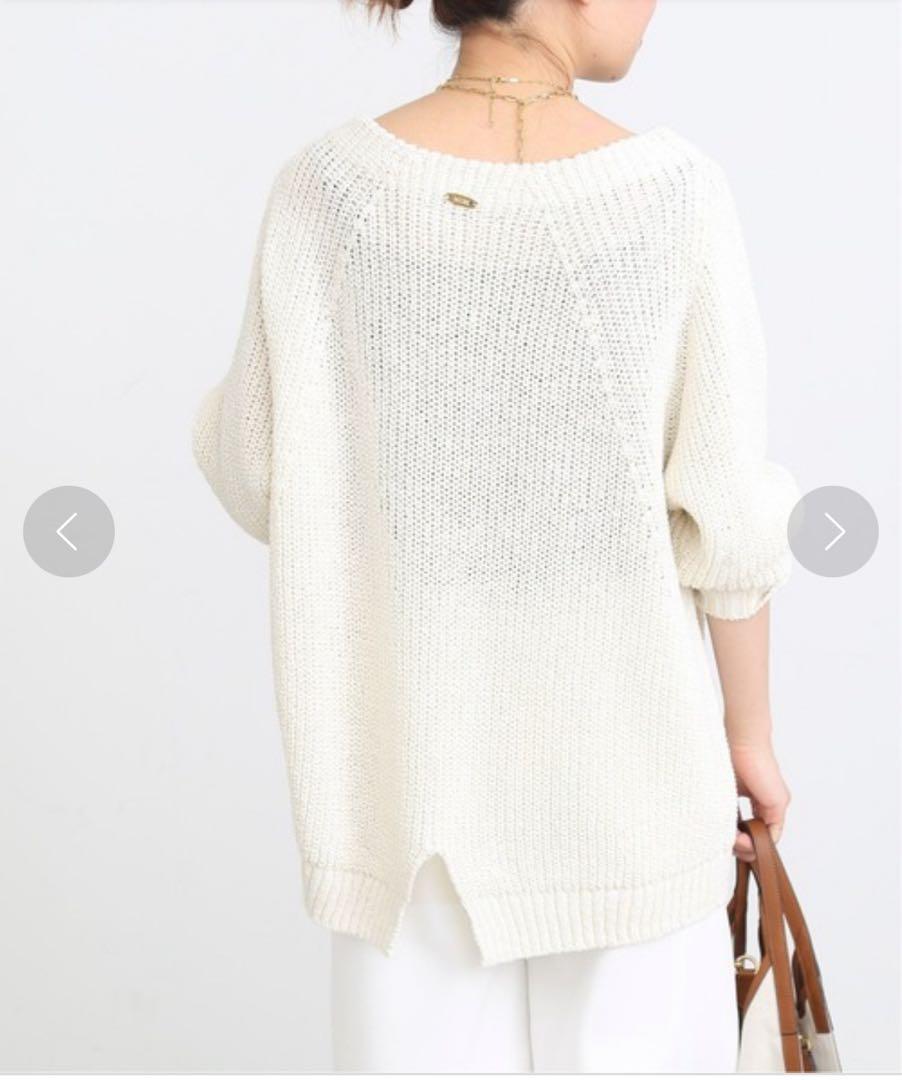 Deuxieme Classe Lily Linen アゼ プルオーバー