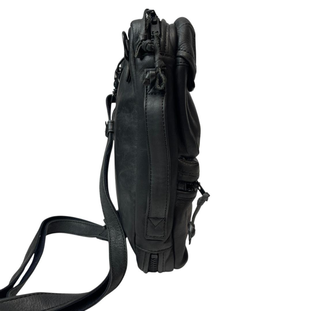 美品 PORTER 2987 3way ショルダーバッグ オールレザー 斜め掛け
