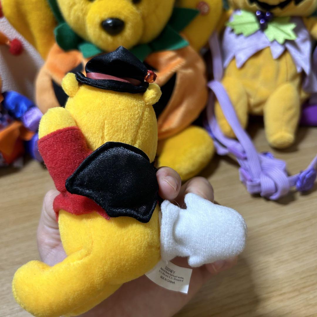 希少】ハロウィン ディズニー くまのプーさん ぬいぐるみ パペット