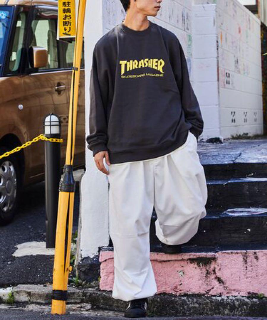 タグ付き未使用THRASHER×FREAK'S STORE/スラッシャー 別注
