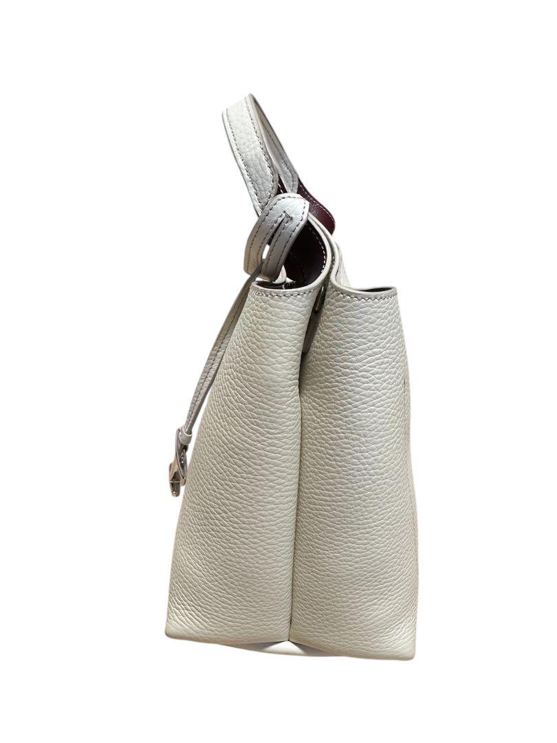 未使用 TOD'S トッズ レザーバッグ ミニ ホワイト