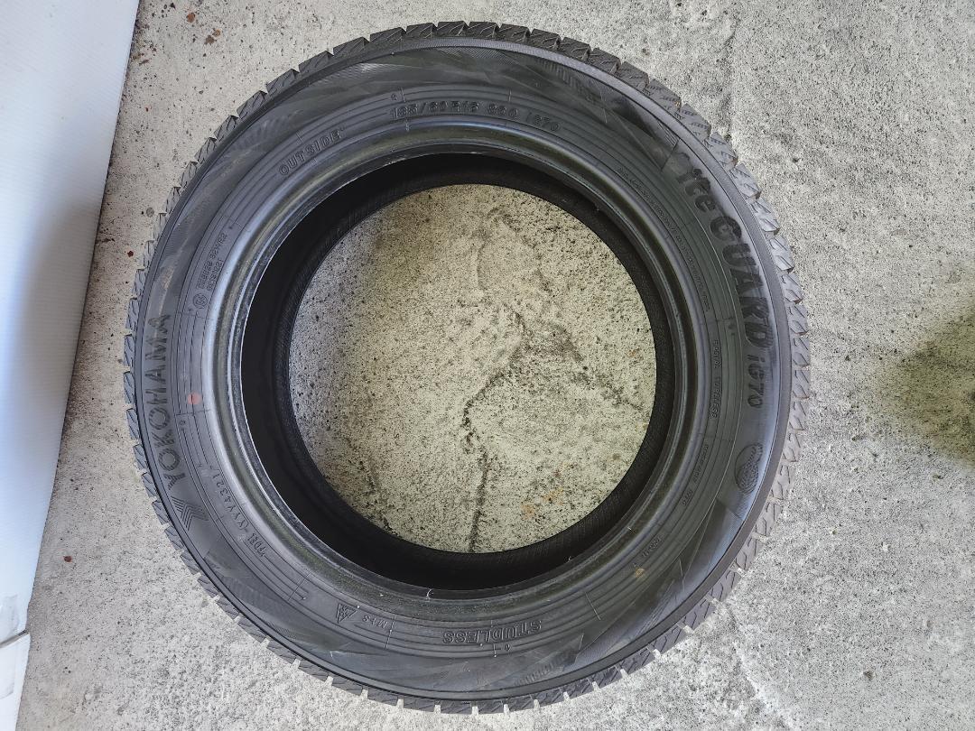 送料込☆2021年製 ヨコハマ タイヤ 185/60R16 日本製☆2本