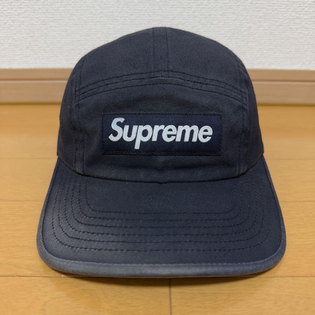 ほぼ新品 Supreme Wool Camp Cap ネイビー 20aw タグ付 Supreme Military Camp Cap ネイビー 23aw - メルカリ