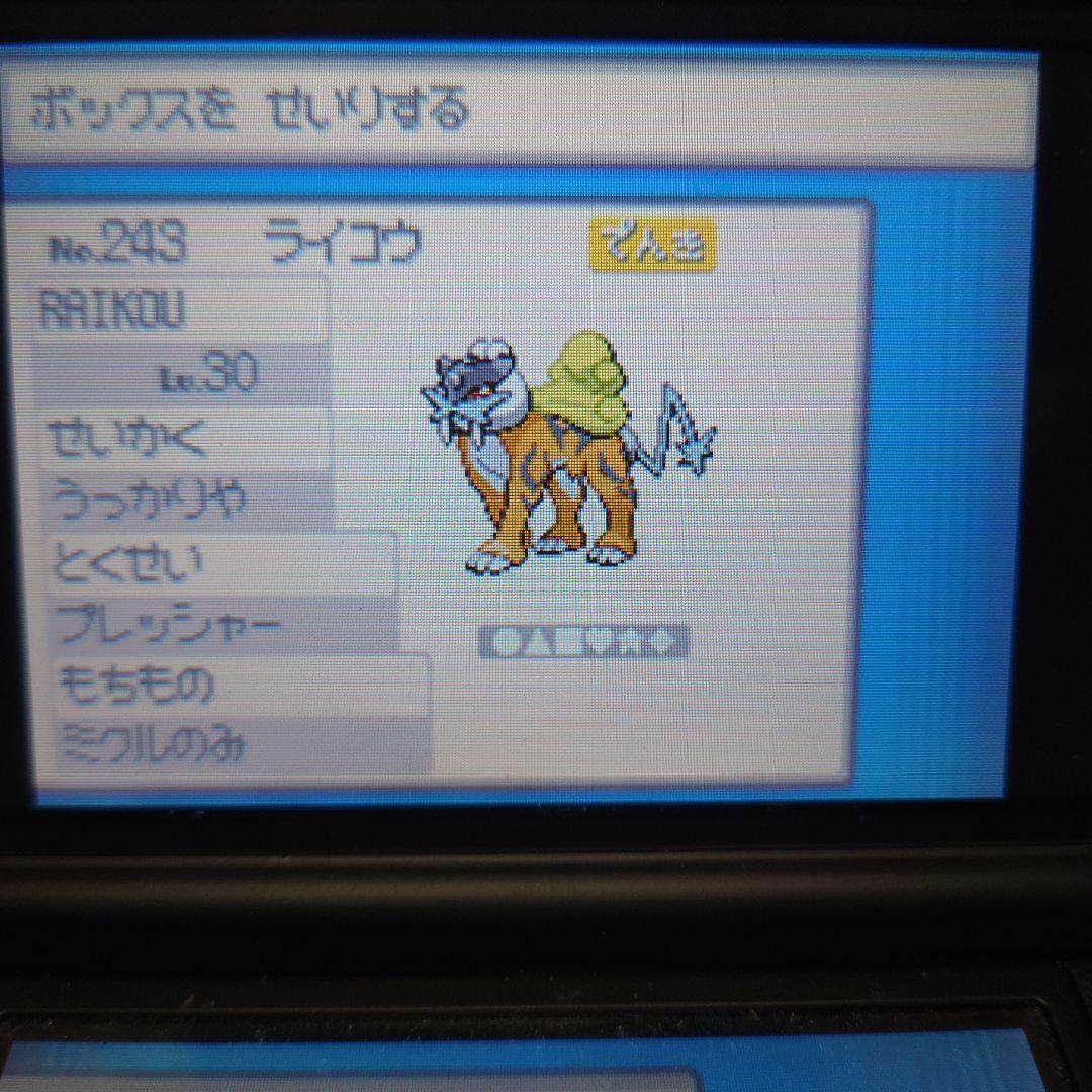ポケットモンスターハートゴールド　ポケモン