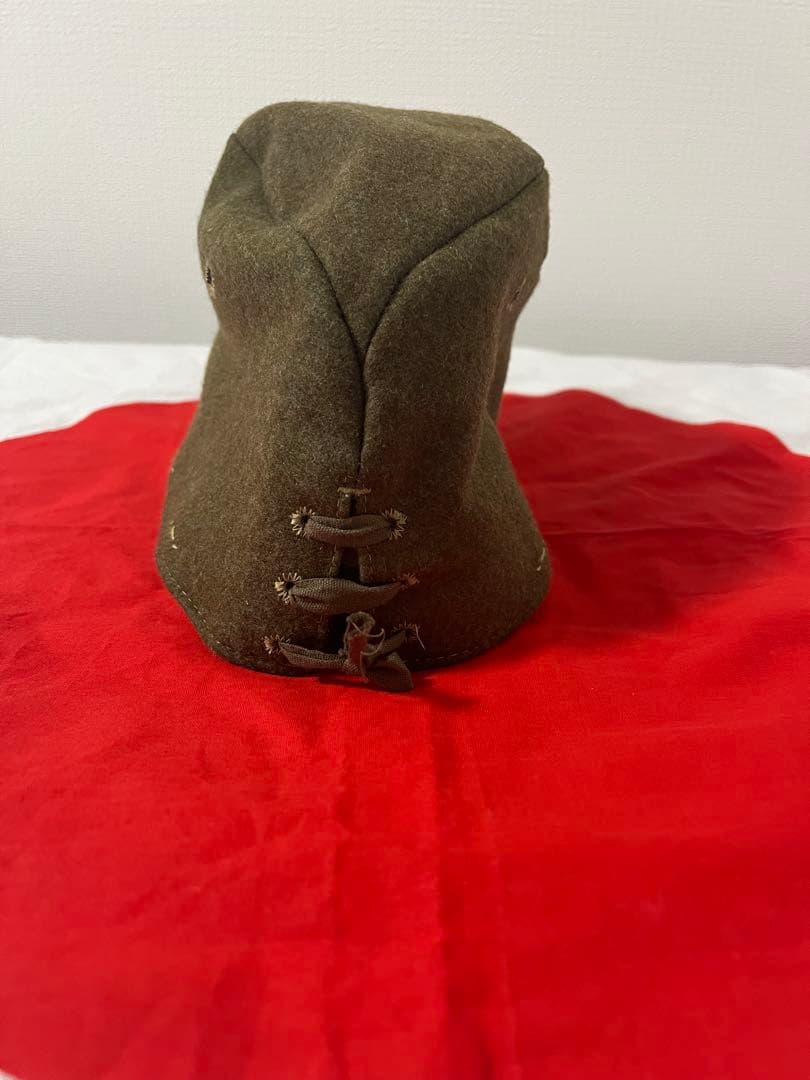 日本軍 日本陸軍 略帽 戦闘帽 古鷹屋 織出星章 後期型 大号 義烈空挺隊 日本軍 日本陸軍 略帽 戦闘帽 古鷹屋 織出星章 後期