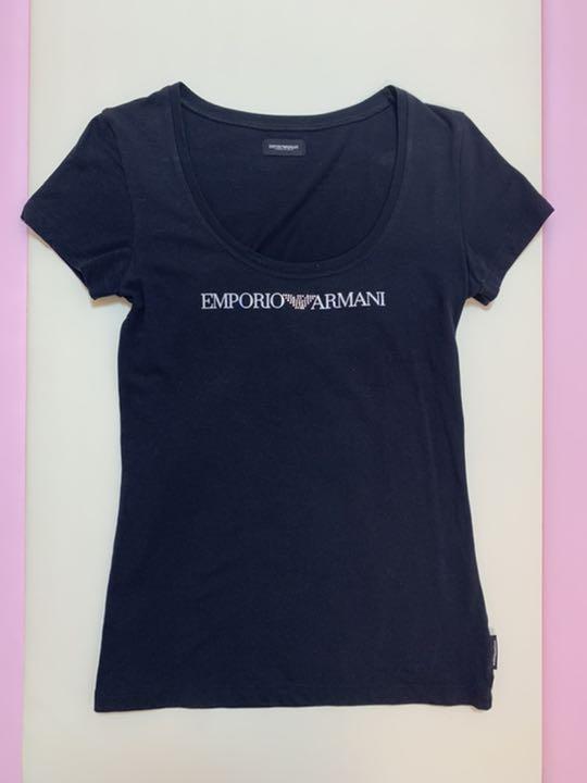 定番特価 EMPORIOARMANI Tシャツ ブラック xs 5Osce-m34630236428 アルマー二 半袖 全国無料人気