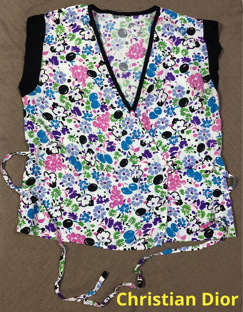 ☆希少☆ Christian Dior プレタポルテ デザイントップス