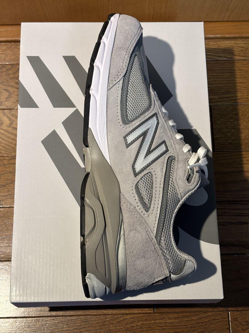 ニューバランス 990v4 U990GR4 グレー 28.0 箱付き 極美品