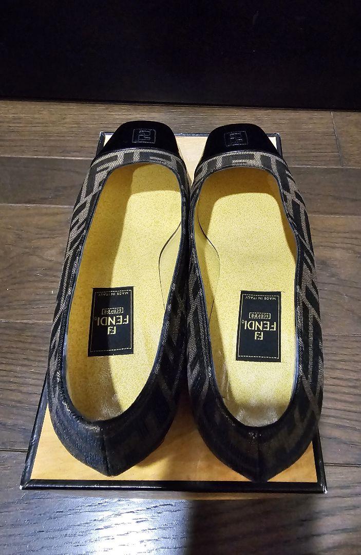 フェンディ FENDI ズッカ柄 パンプスヒール 39.5