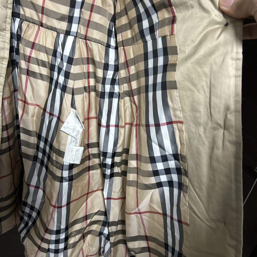 BURBERRY BLUE LABEL ダウンジャケット 38 ベージュ