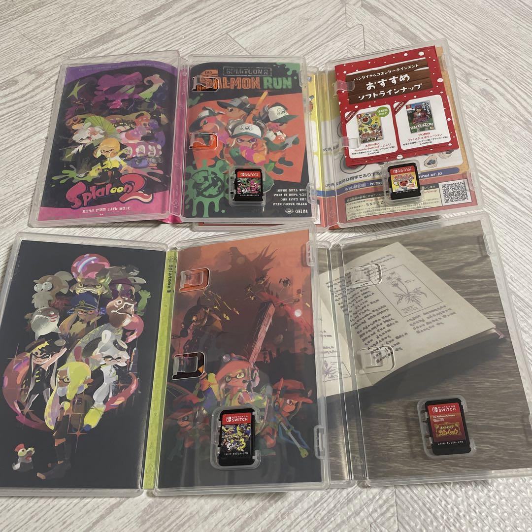 Switch本体有機EL JCネオン ソフト4本セット